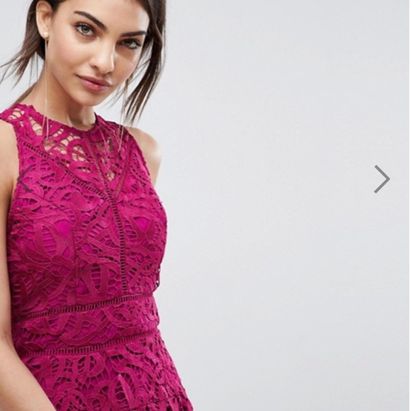 NWT ADELYN RAE Dylan Lace Fit and Flare Dress - Picture 3 of 7